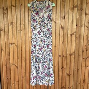 Anthropologie, Fig and Flower Maxi